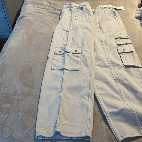 Abercrombie and Fitch loose high rise pants NWT - Picture 4 of 9